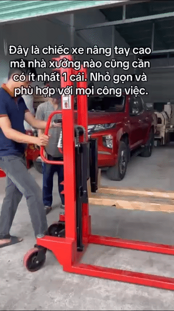 xe nâng tay thấp Niuli đỏ nâng cao 20cm 3000kg. Mua bán Phương tiện khác tại Thành phố Vĩnh Long Vĩnh Long được đăng bởi Quang Tuyến hình 1