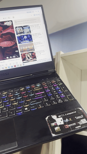 Thanh lý Laptop Msi  Gaming i7 gtx1650 đẹp zin. Mua bán Laptop tại Quận Gò Vấp Tp Hồ Chí Minh được đăng bởi Thanh lí cầm đồ hình 1