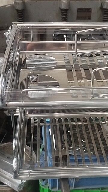 Kệ chén Cao Cấp Inox 2 tầng chống gỉ sét Bạc. Mua bán Dụng cụ nhà bếp tại Quận Bình Tân Tp Hồ Chí Minh được đăng bởi phạm Thị Tươi hình 1