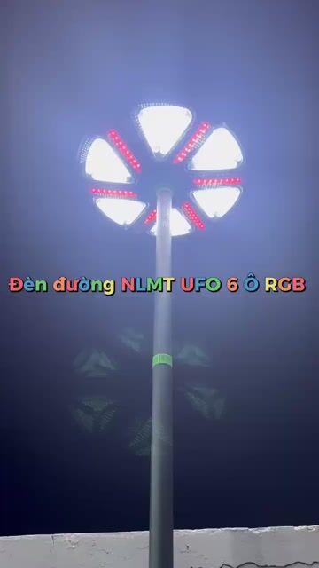 Đèn năng lượng LED UFO RGB Đổi màu RGB 550mm. Mua bán Đèn tại Quận Tân Phú Tp Hồ Chí Minh được đăng bởi ĐẠI LÝ CAMERA QUAN SÁT hình 1