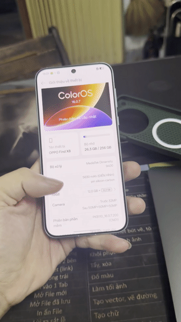 Oppo Find X8 256GB Đã dùng. Mua bán Điện thoại tại Quận Gò Vấp Tp Hồ Chí Minh được đăng bởi Quảng Phạm Mua Iphone Lock HCM hình 1