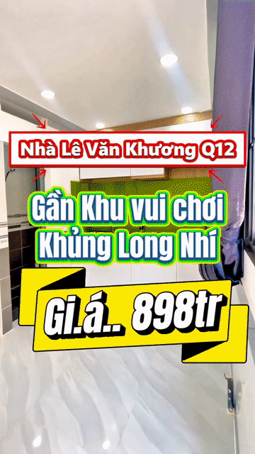 Mua bán Nhà ở Quận 12 Tp Hồ Chí Minh diện tích 18 m² giá 898 triệu