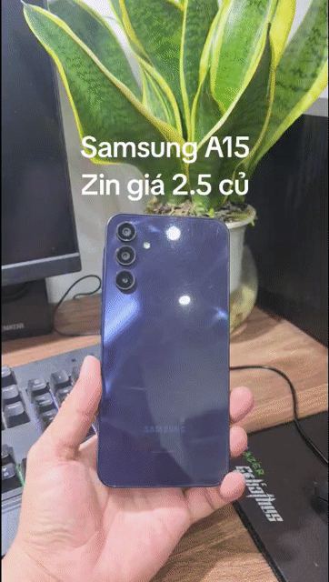 Samsung Galaxy A15 8GB/128GB Zin mượt. Mua bán Điện thoại tại Quận Hà Đông Hà Nội được đăng bởi Shop Điện Thoại Cũ Zin hình 1