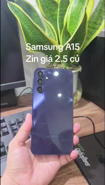 Samsung Galaxy A15 8GB/128GB Zin mượt. Mua bán Điện thoại tại Quận Hà Đông Hà Nội được đăng bởi Shop Điện Thoại Cũ Zin hình 1
