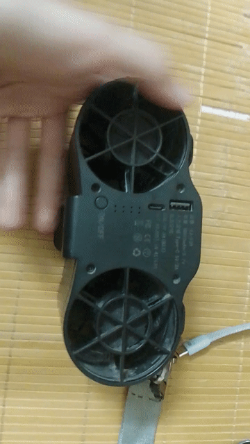 Quạt đeo thắt lưng Đen 10000 mAh. Mua bán Quạt tại Huyện Thanh Trì Hà Nội được đăng bởi Tân Nguyễn Đình hình 1