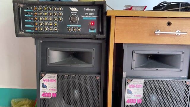 Dàn âm thanh Calisure PA-6900 VH-301. Mua bán Tivi, Âm thanh tại Thành phố Vĩnh Long Vĩnh Long được đăng bởi david hình 1