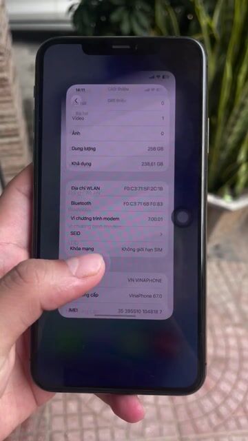 iPhone 11 Pro Max 256GB Xám. Mua bán Điện thoại tại Thành phố Bắc Ninh Bắc Ninh được đăng bởi Ruca Store hình 1