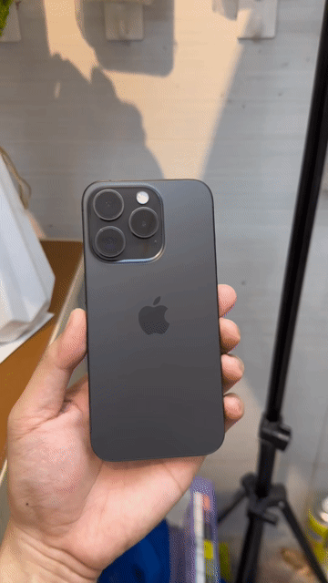 📱iPhone 15 Pro 128GB Đen, bản quốc tế KH/A.. Mua bán Điện thoại tại Thành phố Mỹ Tho Tiền Giang được đăng bởi Phước Lộc Mobile Mỹ Tho hình 1