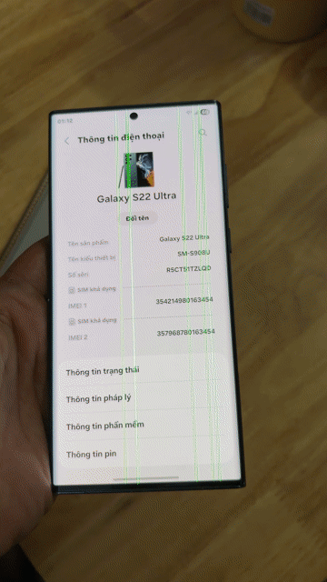 Samsung S22 Ultra 8GB 128GB Bạc. Mua bán Điện thoại tại Quận Tân Phú Tp Hồ Chí Minh được đăng bởi Tuan Bui hình 1