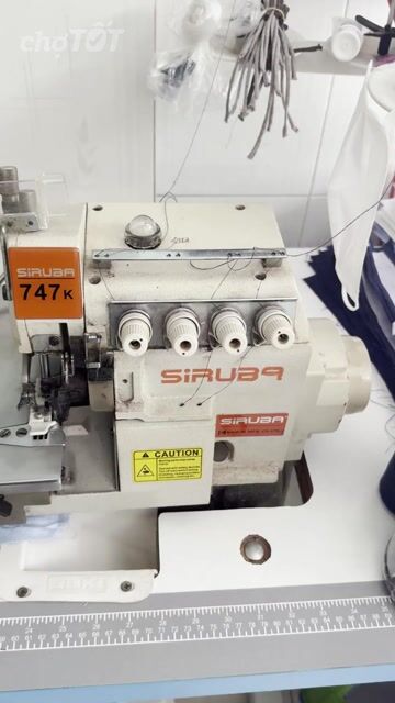 Máy vắt sổ Siruba 747K Trắng Còn mới. Mua bán Đồ chuyên dụng, Giống nuôi trồng tại Thành phố Thủ Đức Tp Hồ Chí Minh được đăng bởi Ân Nguyen hình 1