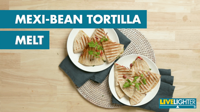 Mexibean Tortilla Melt