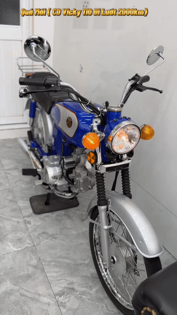 ⭐️Honda Vicky 110 2024 2000km Xanh bạc. Mua bán Xe máy tại Huyện Châu Thành Đồng Tháp được đăng bởi Gia Kiệt  hình 1
