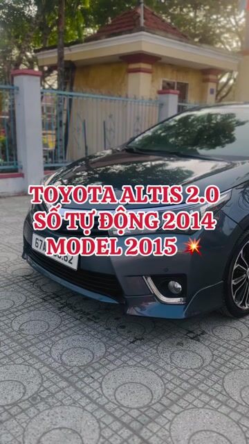 TOYOTA ALTIS 2.0 2014 MODEL 2015 BẢN FULL STĐ ĐẸP. Mua bán Ô tô tại Huyện Chợ Mới An Giang được đăng bởi XE MÁY THIỆN PHÁT AN GIANG hình 1