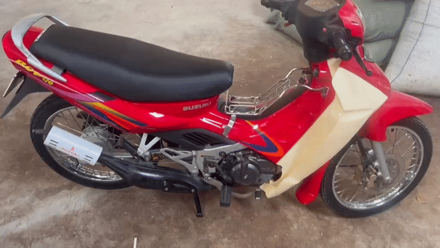 Suzuki RGV 2008 Đỏ, Kem. Mua bán Xe máy tại Quận Hải An Hải Phòng được đăng bởi duythanhvns hình 1