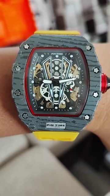 Đồng hồ PIN TIME Cao su, kim loại. Mua bán Đồng hồ tại Thành phố Rạch Giá Kiên Giang được đăng bởi Thích Đồng Hồ hình 1
