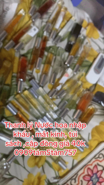 thanh lý  💛💚❤️ Nước hoa , mắt kính, túi sách. Mua bán Nước hoa tại Quận 8 Tp Hồ Chí Minh được đăng bởi Cửa Hàng Thanh Lý Đồ Cũ Mới hình 1