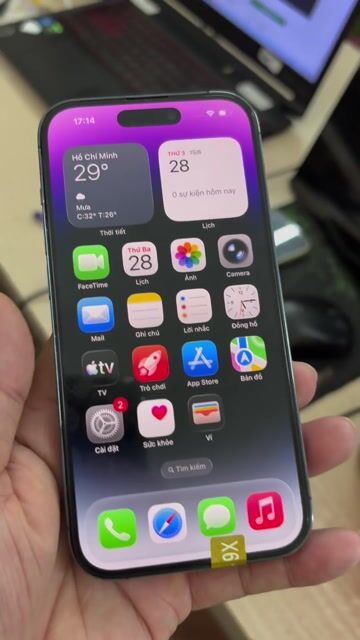 iPhone 14 Pro 128GB full zin all. bản khay sim . Mua bán Điện thoại tại Quận Thanh Xuân Hà Nội được đăng bởi Duy hình 1