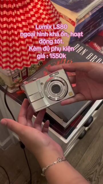 Máy ảnh Panasonic DMC-LS80 Bạc. Mua bán Máy ảnh, Máy quay tại Quận Bình Tân Tp Hồ Chí Minh được đăng bởi Đặng Như hình 1