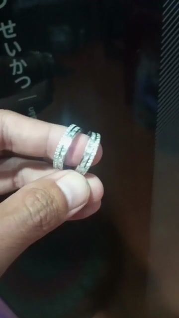 Nhẫn Titan Bạch kim size cặp nhẫn 8/3. Mua bán Phụ kiện thời trang khác tại Thành phố Trà Vinh Trà Vinh được đăng bởi ken ken hình 1