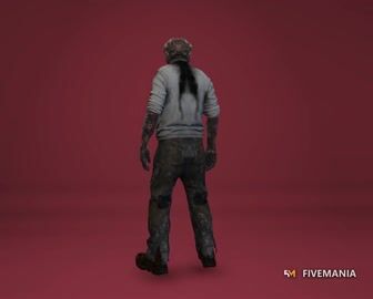 Mortis | FiveM Male Ped | Undead Zombie Character | Multiple Outfits | Optimized & Fivem Ready [Add-On], video preview