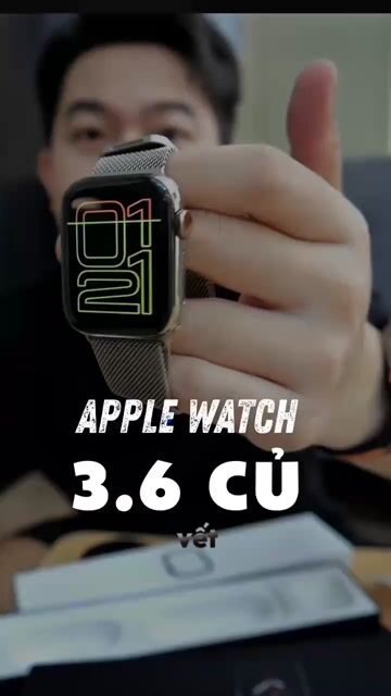 Apple Watch Series 6 44mm Thép Gold 99%. Mua bán Thiết bị đeo thông minh tại Quận 6 Tp Hồ Chí Minh được đăng bởi KHÁNH HUNTER hình 1