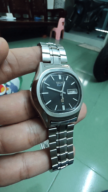 Đồng hồ Seiko Elnix Đen. Mua bán Đồng hồ tại Quận 4 Tp Hồ Chí Minh được đăng bởi Khanh Nguyễn hình 1