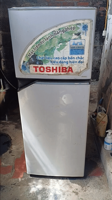Tủ lạnh Toshiba 140L Trắng Thép. Mua bán Tủ lạnh tại Quận Ngô Quyền Hải Phòng được đăng bởi ĐIỆN LẠNH 469 hình 1
