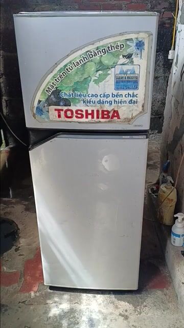 Tủ lạnh Toshiba 140L Trắng Thép. Mua bán Tủ lạnh tại Quận Ngô Quyền Hải Phòng được đăng bởi ĐIỆN LẠNH 469 hình 1