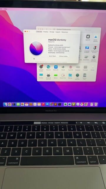 Apple MacBook Pro i7 16GB/500GB 2017. Mua bán Laptop tại Quận Sơn Trà Đà Nẵng được đăng bởi Maria Liên hình 1