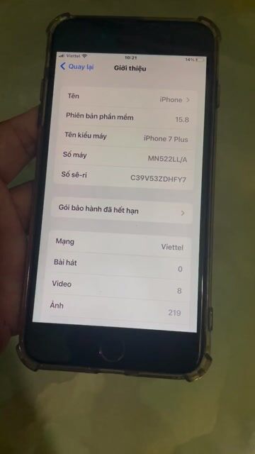 iPhone 7 Plus 128GB Đen. Mua bán Điện thoại tại Huyện Châu Thành Bến Tre được đăng bởi Dũng  hình 1