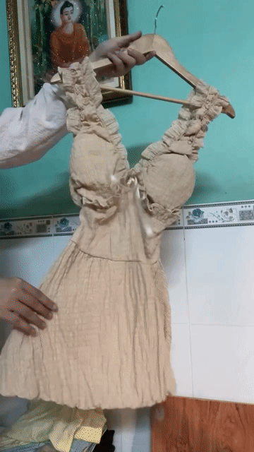 Váy chân bí siu xinh. Mua bán Quần áo tại Thị xã Quảng Yên Quảng Ninh được đăng bởi Khánh Linh hình 1