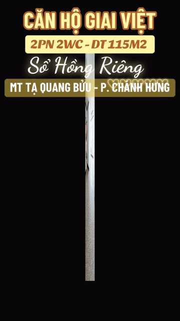 Mua bán Căn hộ Chung cư Khu căn hộ Chánh Hưng Giai Việt Quận 8 Tp Hồ Chí Minh diện tích 115 m² giá 5,3 tỷ