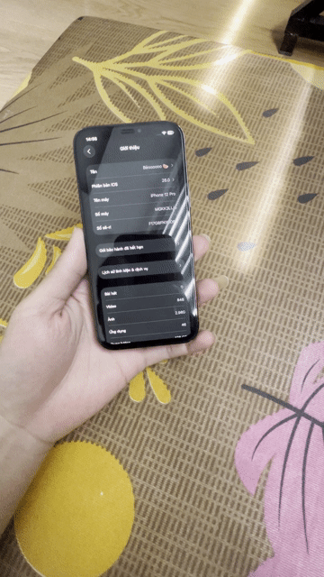 iPhone 12 Pro Lock 128GB. Mua bán Điện thoại tại Quận Liên Chiểu Đà Nẵng được đăng bởi Bảo Nguyễn Cảnh hình 1
