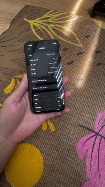 iPhone 12 Pro Lock 128GB. Mua bán Điện thoại tại Quận Liên Chiểu Đà Nẵng được đăng bởi Bảo Nguyễn Cảnh hình 1