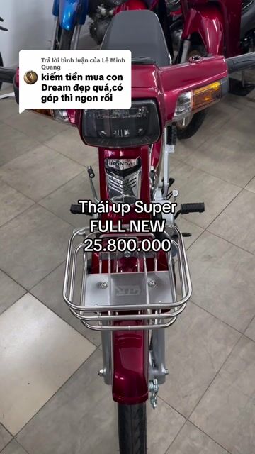 Dream Thái up Super BSTP 5 số. Mua bán Xe máy tại Quận 7 Tp Hồ Chí Minh được đăng bởi Dinh Thai hình 1