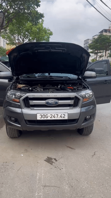 Ford Ranger XLS 2017 Xám. Mua bán Ô tô tại Quận Nam Từ Liêm Hà Nội được đăng bởi Auto Hà Nội hình 1