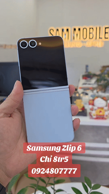 Samsung Galaxy Z Flip 6 256GB Xanh. Mua bán Điện thoại tại Quận Ninh Kiều Cần Thơ được đăng bởi Hồ Quốc Thái hình 1