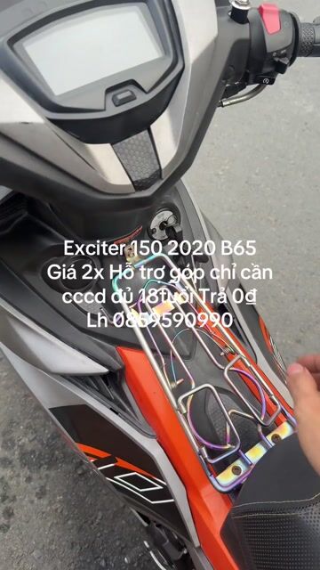 Exciter Led 150 2020 B65 GÓP CẦN CCCD ĐỦ 18 TRẢ 0₫. Mua bán Xe máy tại Huyện Phong Điền Cần Thơ được đăng bởi XE MÁY HOÀNG YẾN hình 1
