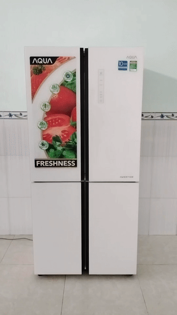 Tủ Lạnh Aqua Inverter 516L new 90%. Mua bán Tủ lạnh tại Thành phố Thủ Đức Tp Hồ Chí Minh được đăng bởi Long hình 1