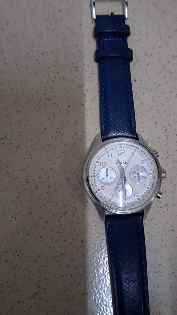 Đồng hồ Fossil dây da xanh 38mm. Mua bán Đồng hồ tại Quận 1 Tp Hồ Chí Minh được đăng bởi hung hình 1