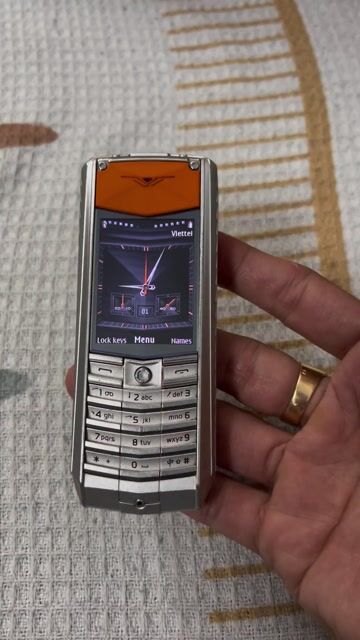 Vertu Ascent X 3.5G Cam Bạc máy zin full chức năng. Mua bán Điện thoại tại Quận 8 Tp Hồ Chí Minh được đăng bởi Thanh Đỗ hình 1