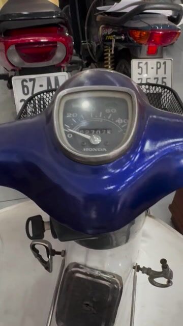 Honda Cub 78 Xanh Trắng Đã sử dụng. Mua bán Xe máy tại Huyện Hóc Môn Tp Hồ Chí Minh được đăng bởi Duong Dai Phuoc hình 1