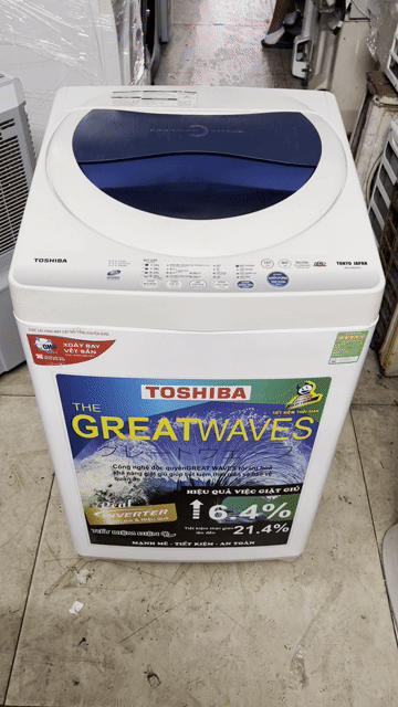 Máy giặt Toshiba 7kg S-DD/DD 1tr500 Trắng. Mua bán Máy giặt tại Quận 7 Tp Hồ Chí Minh được đăng bởi TH Điện lạnh giá rẻ siêu rẻ HCM hình 1