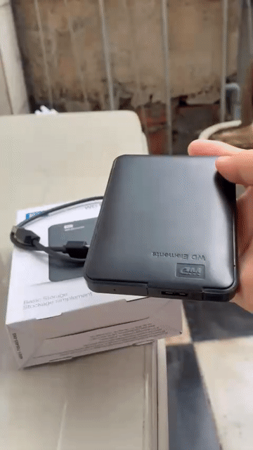 Ổ Cứng Di Động 500GB WD chuẩn usb 3.0, full box. Mua bán Linh kiện (RAM, Card...) tại Quận 3 Tp Hồ Chí Minh được đăng bởi Anh Dũng hình 1