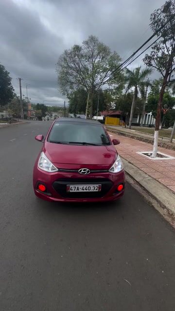 Hyundai i10 2015 Tự động Đỏ. Mua bán Ô tô tại Huyện Krông Pắc Đắk Lắk được đăng bởi LDLP hình 1