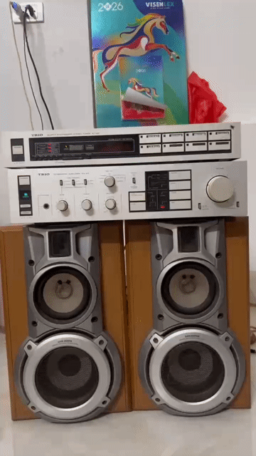 Bộ loa Trio KT-8X KA-8X. Mua bán Tivi, Âm thanh tại Huyện Gia Lâm Hà Nội được đăng bởi Nhật hình 1