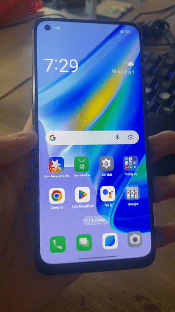 Oppo A95 128GB Đen Amoled fullHD+. Mua bán Điện thoại tại Huyện Bình Chánh Tp Hồ Chí Minh được đăng bởi BandY hình 1