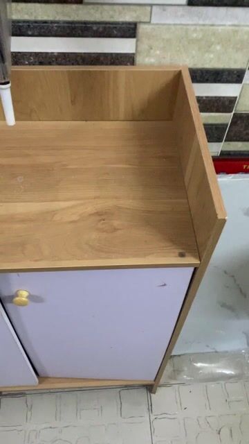 Tủ Gỗ Vàng Trắng 60x80. Mua bán Tủ, kệ gia đình tại Quận 8 Tp Hồ Chí Minh được đăng bởi WIFI WIFI hình 1