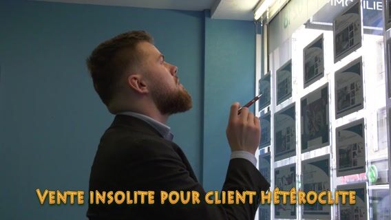 Vente insolite pour client hétéroclite