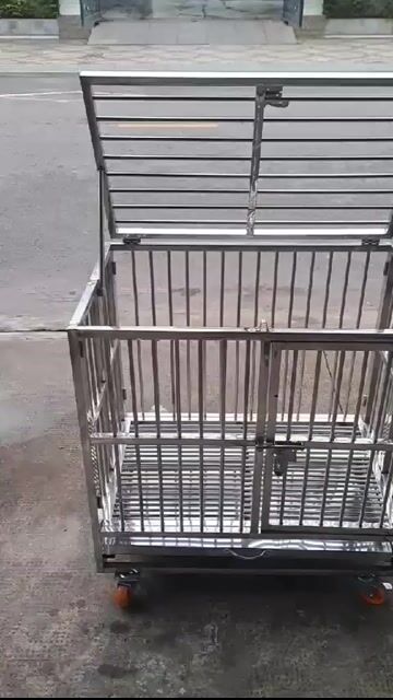 Chuồng chó Inox Sàn tròn 80x50x70 cm. Mua bán Phụ kiện, Thức ăn, Dịch vụ tại Thành phố Thuận An Bình Dương được đăng bởi Inox79 hình 1